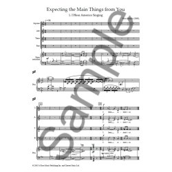 Nico Muhly: Expecting The Main Things From You (SATB)