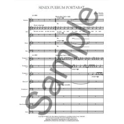 Nico Muhly: Senex Puerum Portabat (Score)