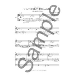 Nico Muhly: O Antiphon Preludes for Organ