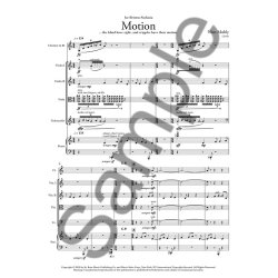 Nico Muhly: Motion (Score/Parts)