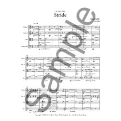 Nico Muhly: Stride (Score/Parts)