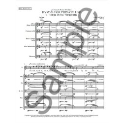 Nico Muhly: Hymns For Private (Score And Parts)