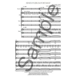 Nico Muhly: Senex Puerum Portabat (Vocal Score)