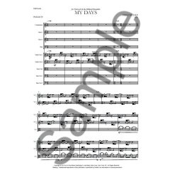 Nico Muhly: My Days (Full Score)