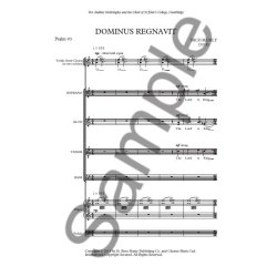 Nico Muhly: Dominus Regnavit