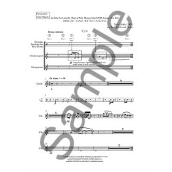 Nico Muhly: Bright Mass With Canons - Version With Two Pianos & Percussion (Parts)