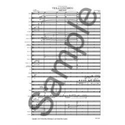 Nico Muhly: Viola Concerto (Score)