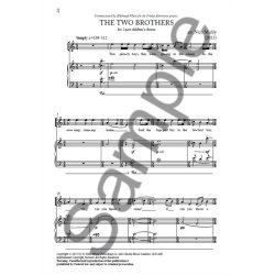 Nico Muhly: The Two Brothers (For Two-Part Chorus & Piano)