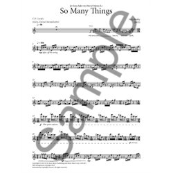 Nico Muhly: So Many Things (Score/Parts)