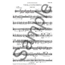 Nico Muhly: Viola Concerto (Score/Parts)
