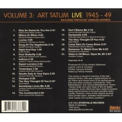 Art Tatum Live: Volume Three 1945-1949