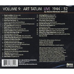 Art Tatum Live: Volume Nine 1944-1952