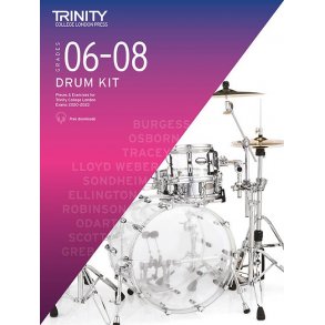 Trinity College Drum Kit Grades 6-8 : 2020-2023