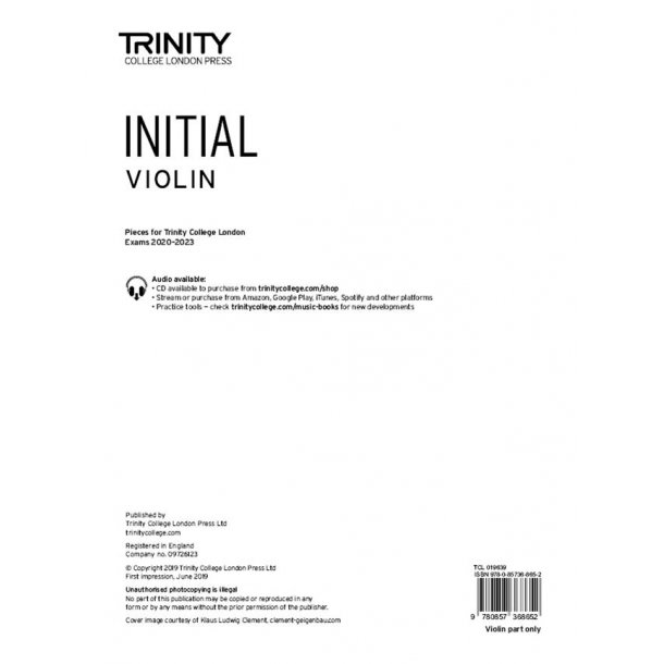 Violin 2020-2023. Initial