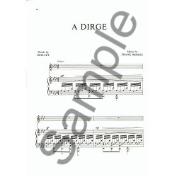 Frank Bridge: Five Early Songs (Medium Voice/Piano)