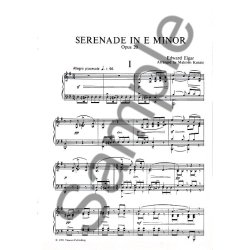 Edward Elgar: Serenade For Strings Op.20 (Piano Solo)