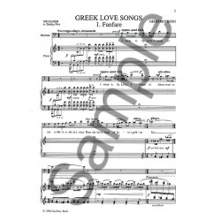 Geoffrey Bush: Greek Love Songs