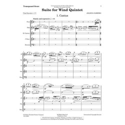 Suite for Wind Quintet