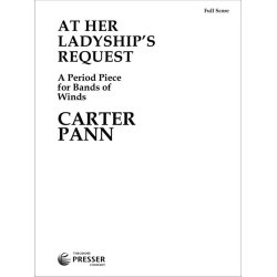 At Her Ladyship's Request : A Period Piece for Bands of Winds