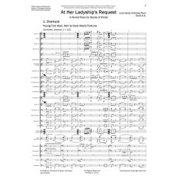 At Her Ladyship's Request : A Period Piece for Bands of Winds