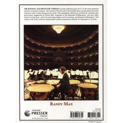 Randy Max: Orchestral Excerpts For Timpani