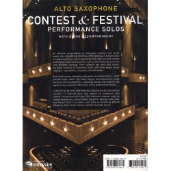 Contest And Festival Performance Solos - Alto Saxophone