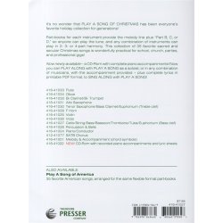 Play A Song Of Christmas - Variable Mixed Ensemble Or Solo With Accompaniment (Cello/String Bassoon/Trombone/Tuba/B.C. Euphonium)