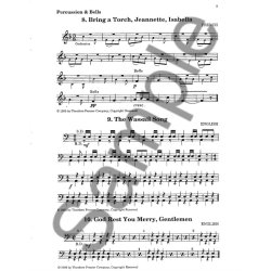 PLAY A SONG OF CHRISTMAS 35 FAVORITE CHRISTMAS SONGS PERCUSSION PART