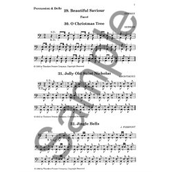 PLAY A SONG OF CHRISTMAS 35 FAVORITE CHRISTMAS SONGS PERCUSSION PART