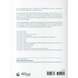 Play A Song Of Christmas - Variable Mixed Ensemble Or Solo With Accompaniment (F Horn)