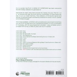 Play A Song Of Christmas - Variable Mixed Ensemble Or Solo With Accompaniment (Clarinet/Trumpet)