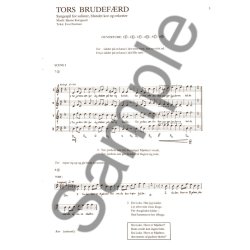 Korsgaard Tors Brudef&iuml;rd Blandede St