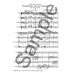 Rafael Rodriguez Albert: Cuarteto En Re Mayor (Arco Y Guitarra)