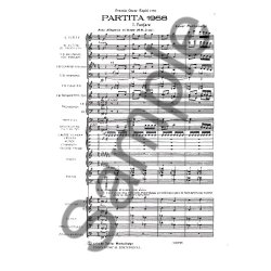 Xavier Montsalvatge: Partita 1958