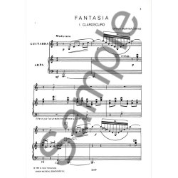 Xavier Montsalvatge: Fantasia For Harp And Guitar