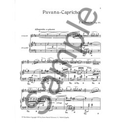 Isaac Albeniz: Pavana - Capricho Op.12 (Violin/Piano)