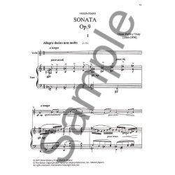 Oscar Espla: Sonata Op.9 Para Violin Y Piano