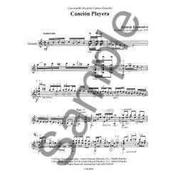 Quintin Esquembre: Cancion Playera