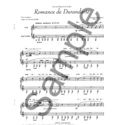 Rodrigo Romance De Durandarte 2gtrs