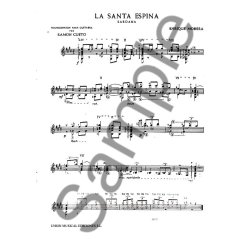 Enrique Morera: La Santa Espina - Sardana (Guitar)