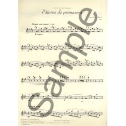 Rodrigo: Pajaros De Primavera Para Guitarra