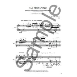 Benet Casablancas: Si A Montsalvatge