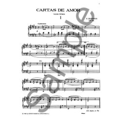 Enrique Granados: Cartas De Amor Valses Intimos