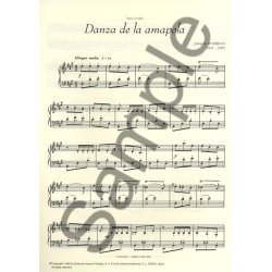 Rodrigo: Danza De La Amapola For Piano
