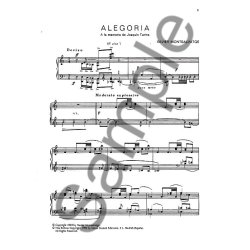 Xavier Montsalvatge: Alegoria - Homenaje A Joaquin Turina