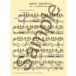 Isaac Albeniz: Suite Espanola Op.47