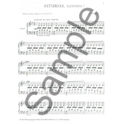 Albeniz: Asturias (leyenda) De Suite Espanola Op.47 No.5