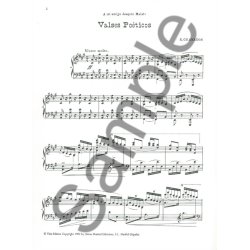 Enrique Granados: Valses Poeticos