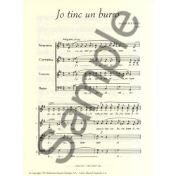 Rodrigo: Yo Tinc Un Burro Para Coro