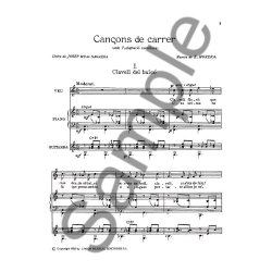 Enrique Morera: Canciones Callejeras